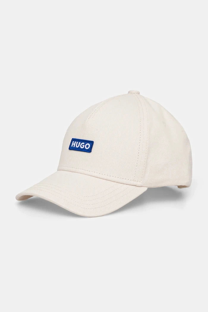 Памучна шапка с козирка Hugo Blue Alyce
