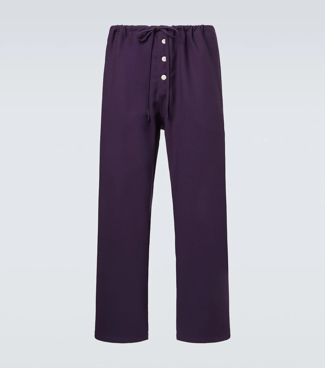 Bode - Astor wool wide-leg pants