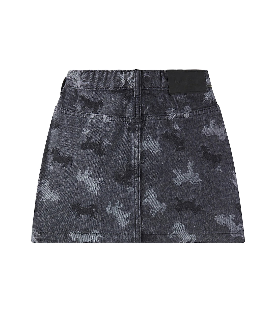 Molo - Bera jacquard denim skirt