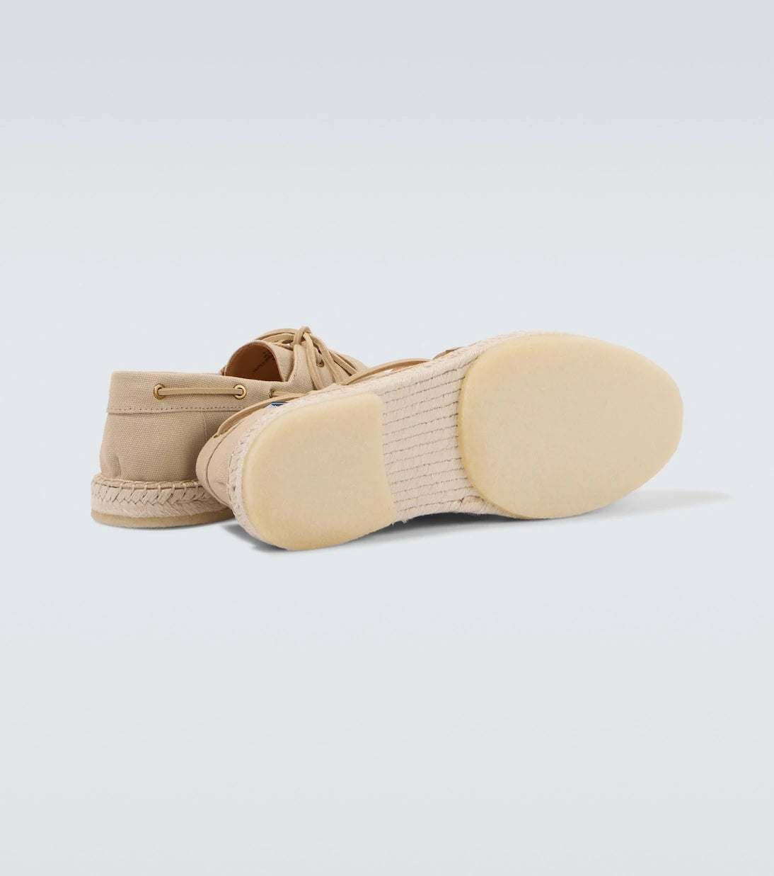 Vilebrequin - Suede-trimmed canvas espadrilles