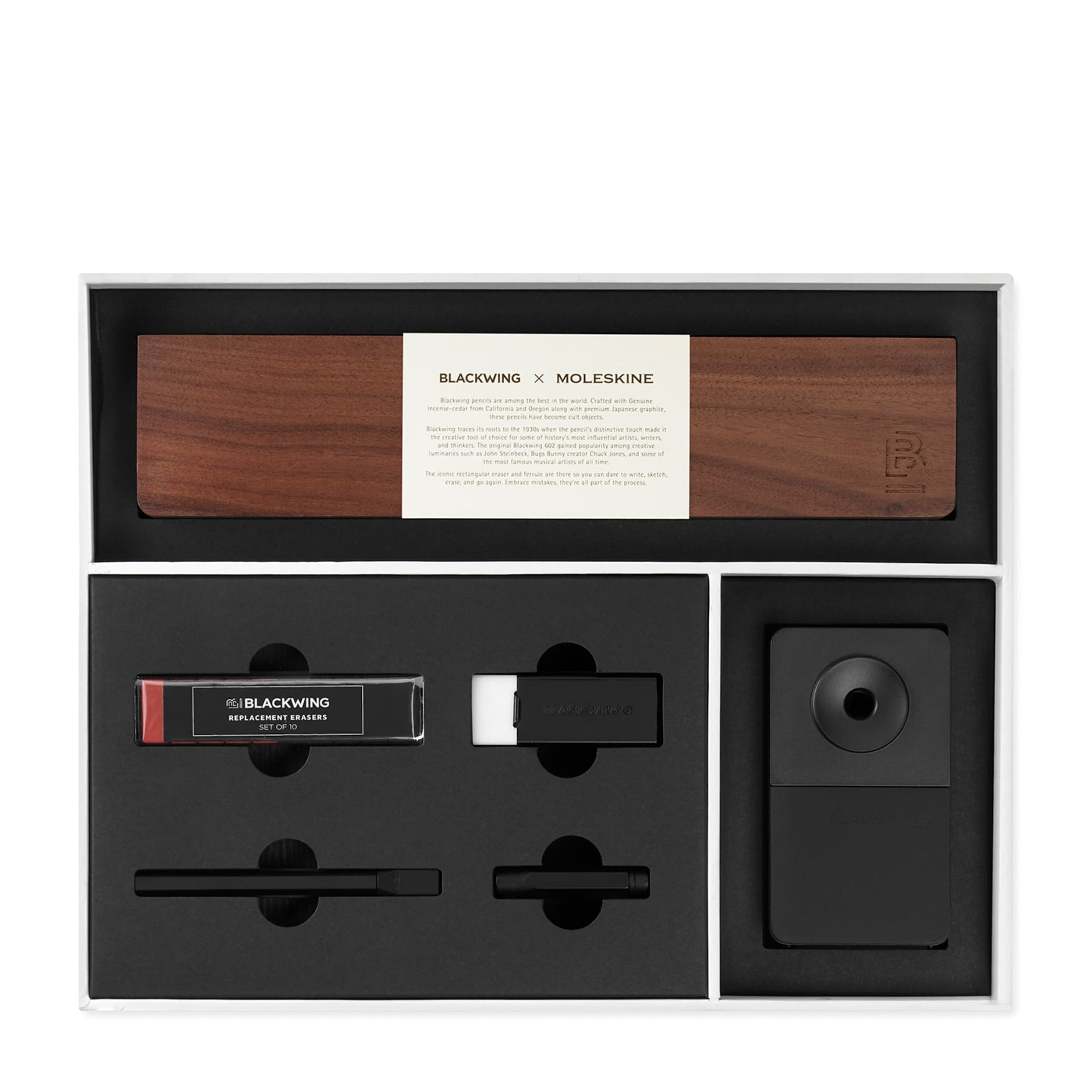 Moleskine x Blackwing Atelier Pencil and Sketchbook Set