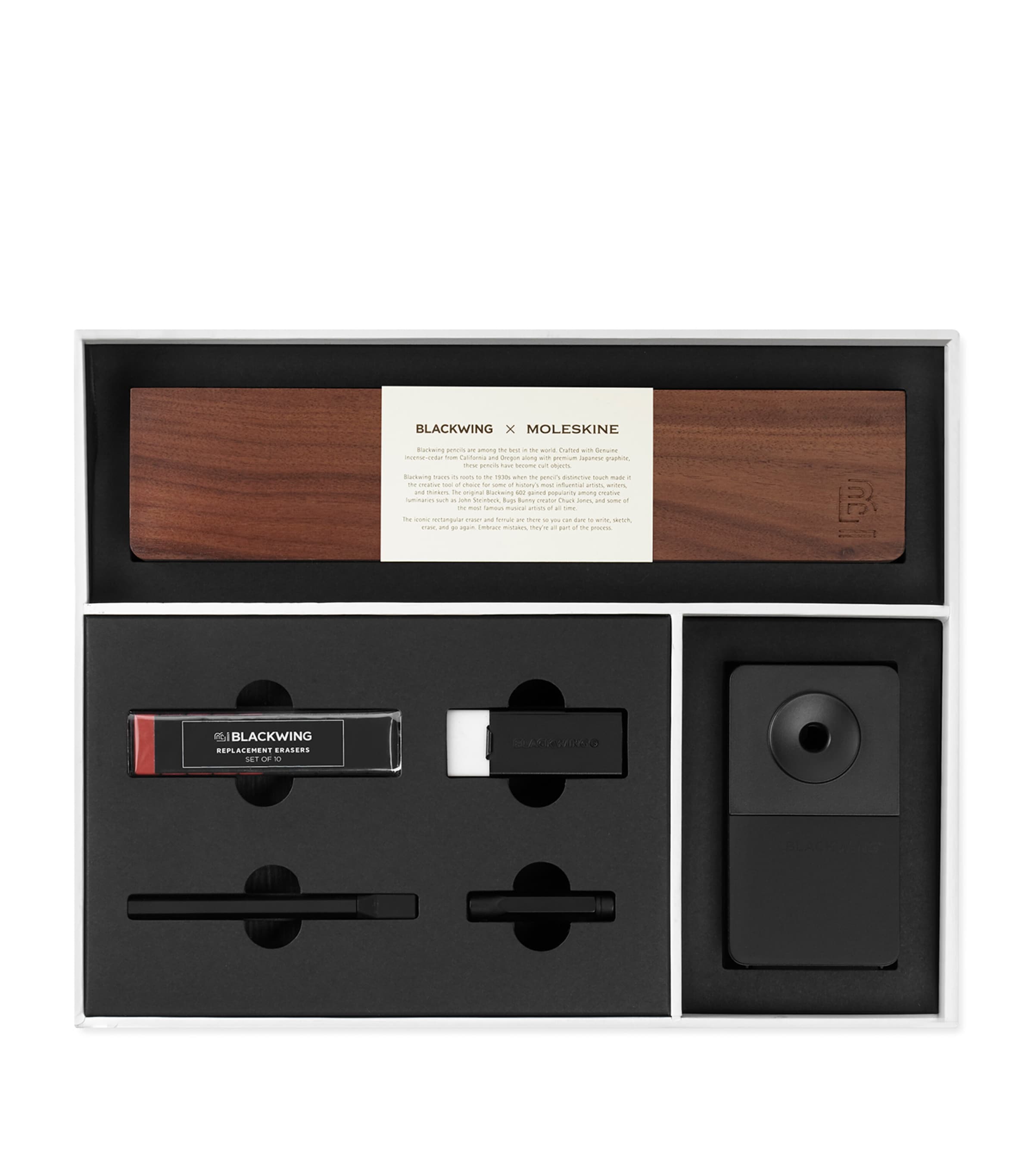 Moleskine x Blackwing Atelier Pencil and Sketchbook Set