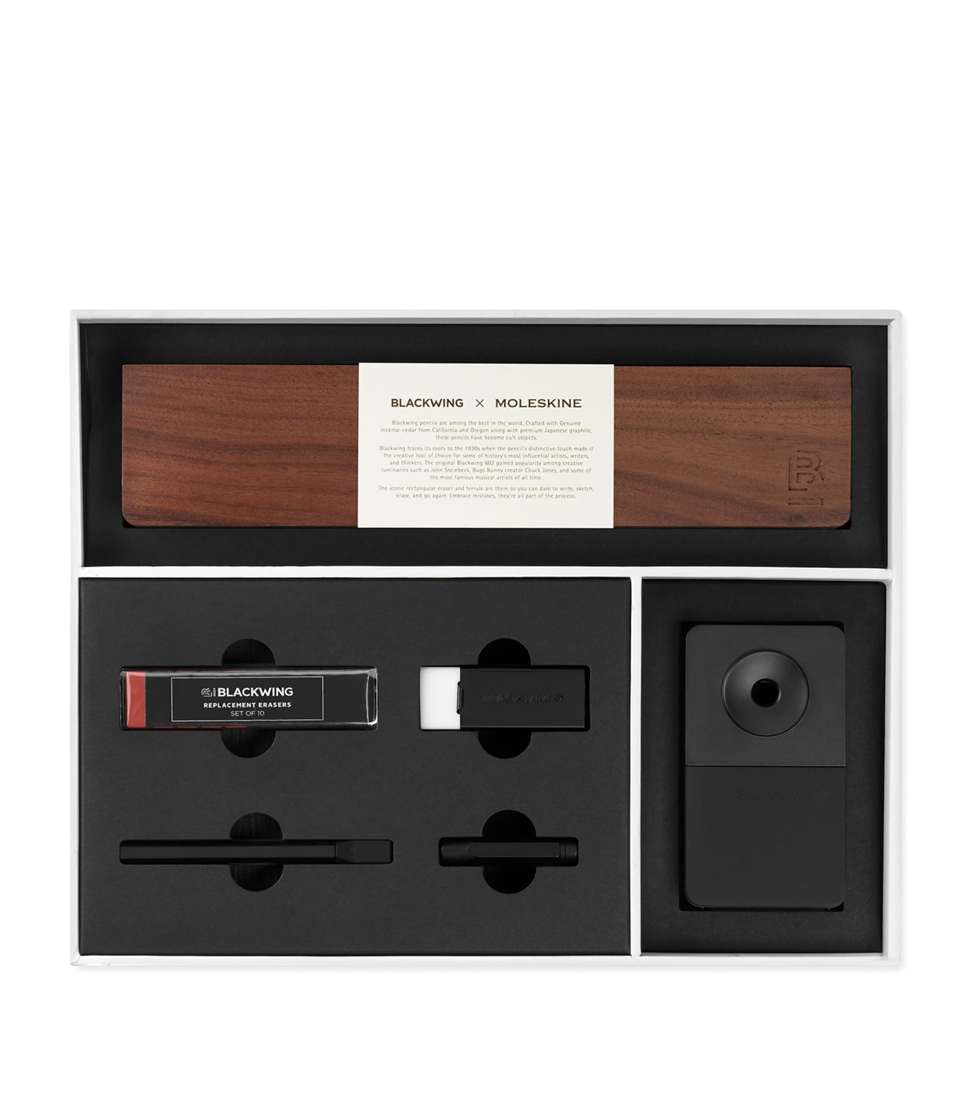 Moleskine x Blackwing Atelier Pencil and Sketchbook Set