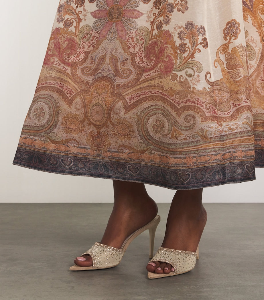 Embellished Rania Mules 85