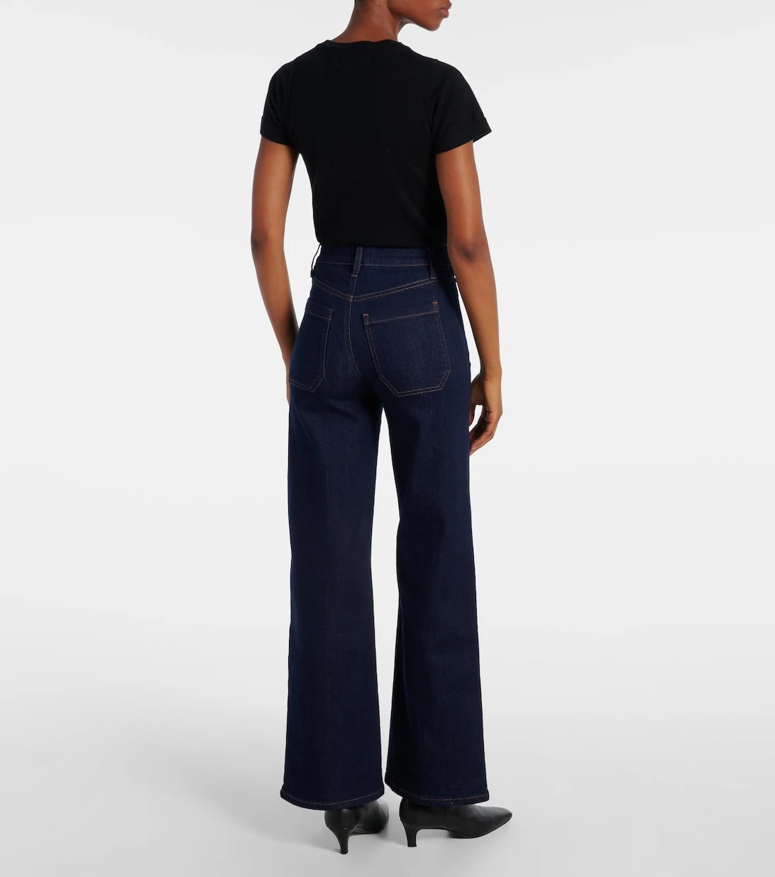Frame - Le Slim Palazzo wide-leg jeans