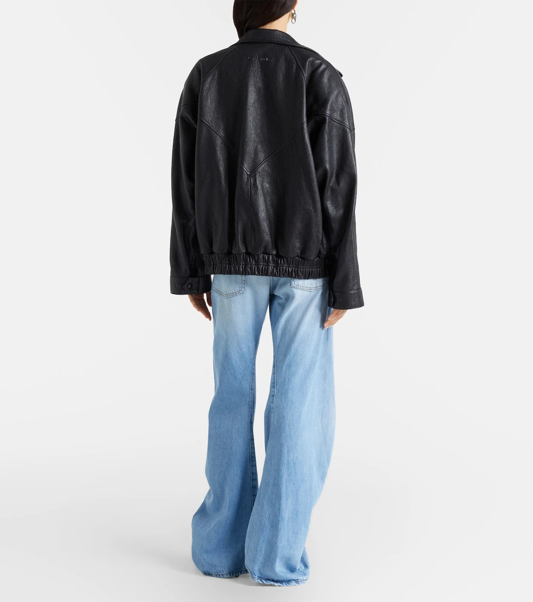 Acne Studios - جينز واسع الساقين متضرر 2006F