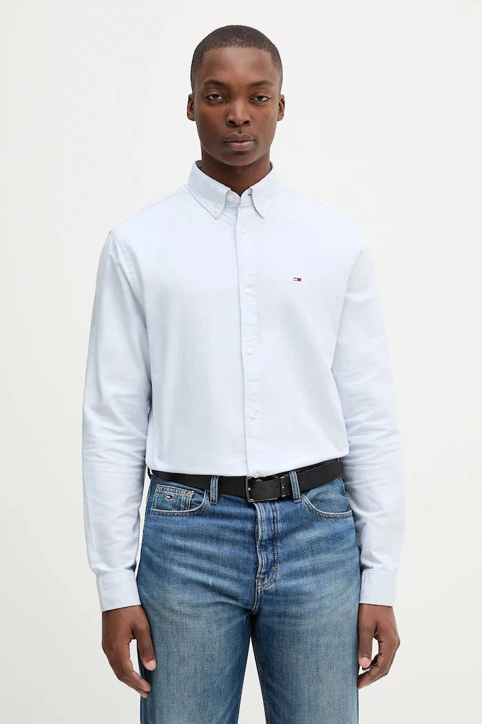 Tommy Jeans erkek pamuk gömlek