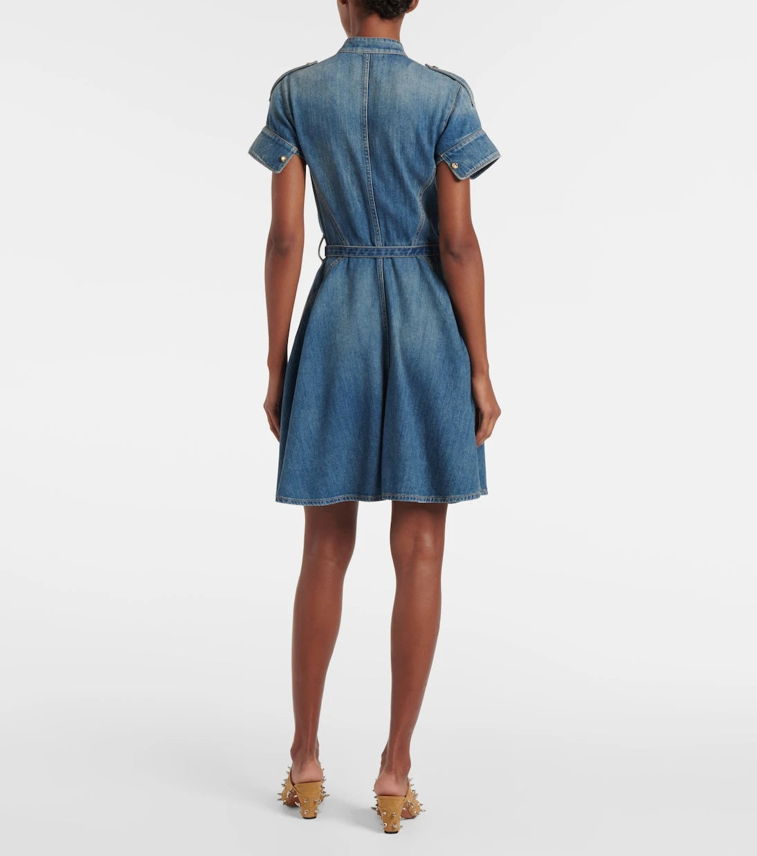 McQueen - Denim shirt dress