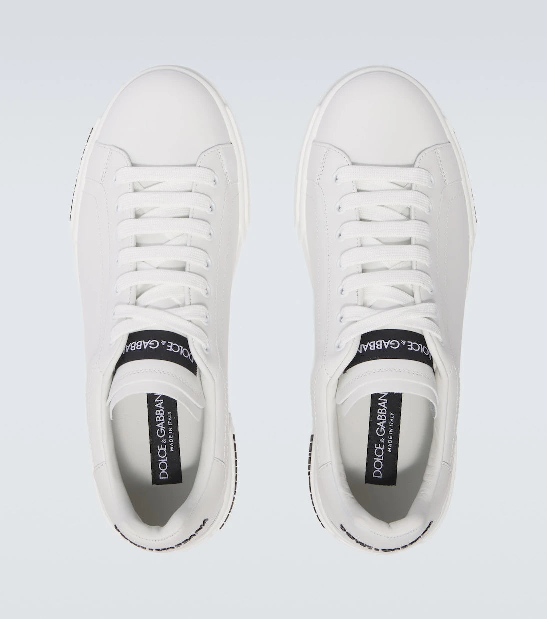 Dolce&Gabbana - Logo leather sneakers