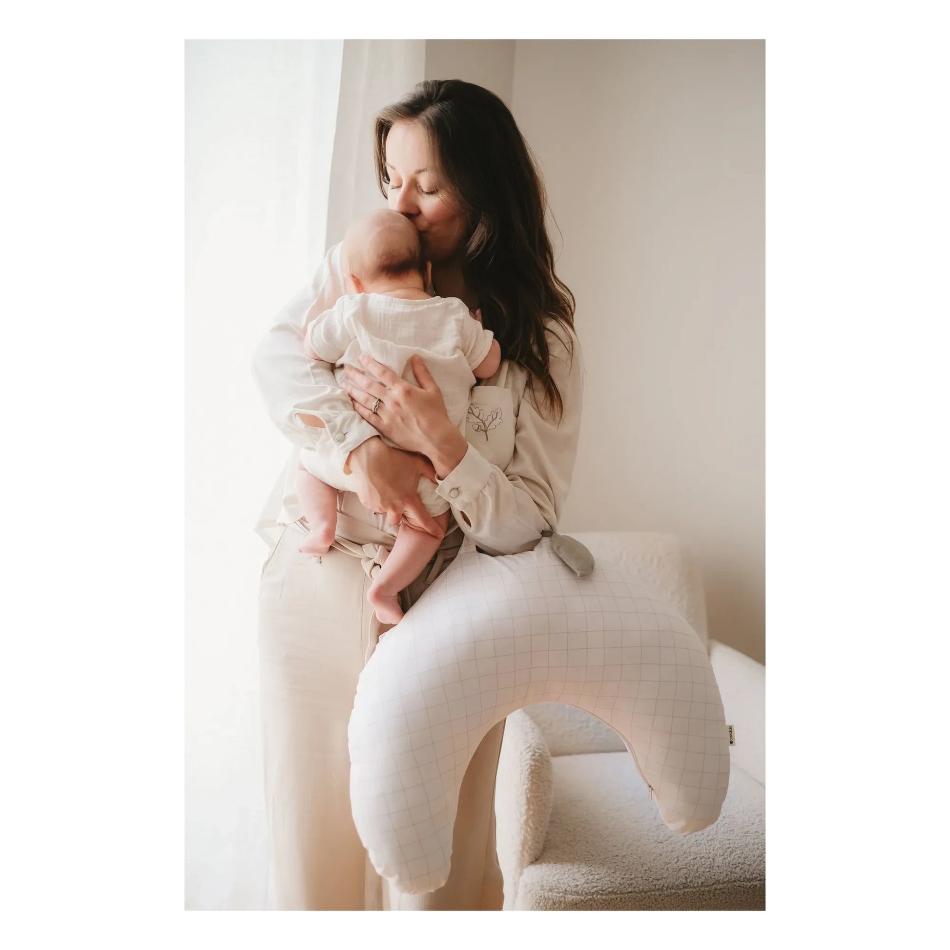 Candide - Nomadic nursing cushion | White