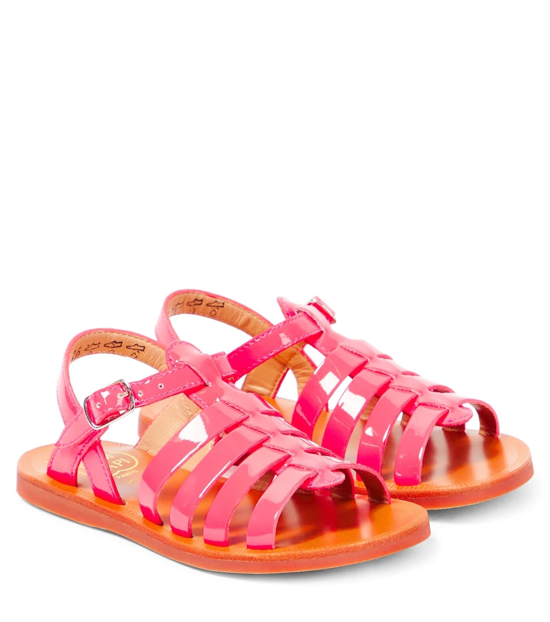 Pom d'Api - Plagette Strap leather sandals