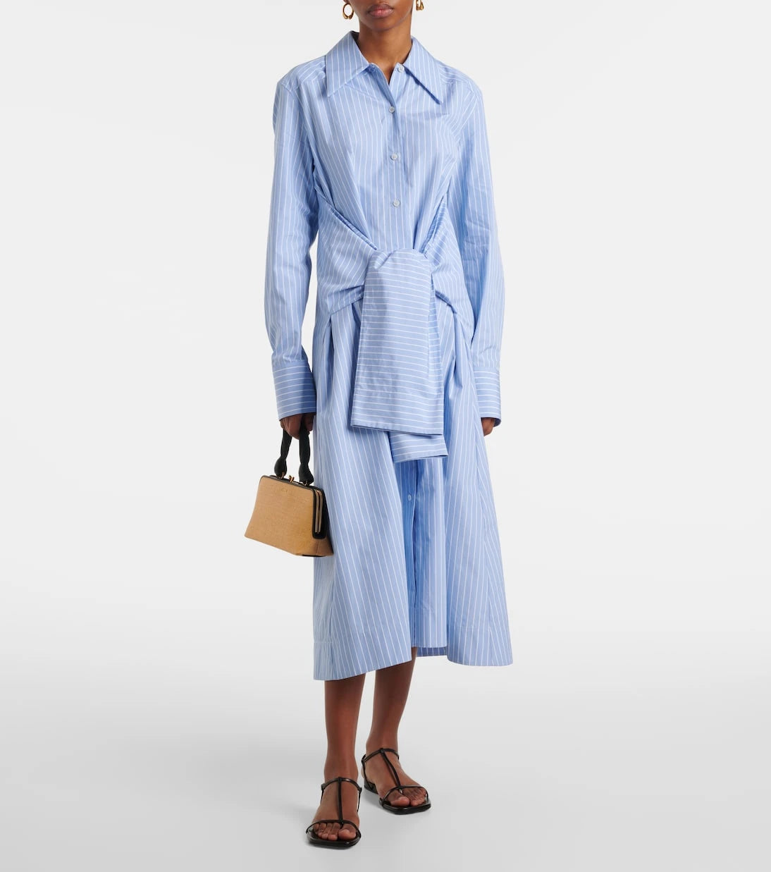 Jil Sander - Leather thong sandals