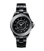 Ceramic, Steel and Diamond J12 Calibre 12.1 Watch 38mm