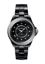 Ceramic, Steel and Diamond J12 Calibre 12.1 Watch 38mm