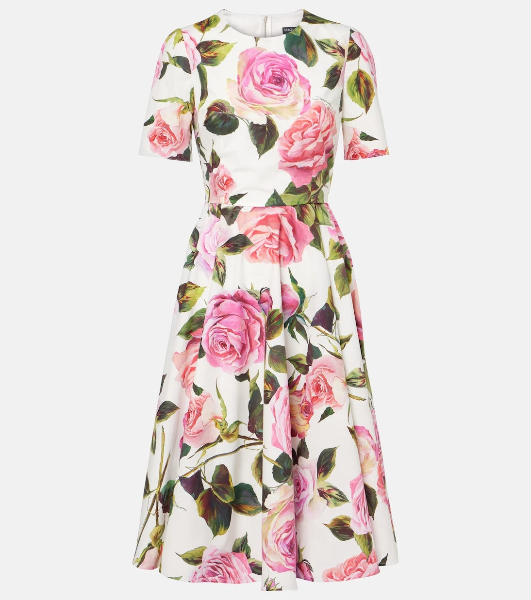 Dolce&Gabbana - Floral cotton midi dress