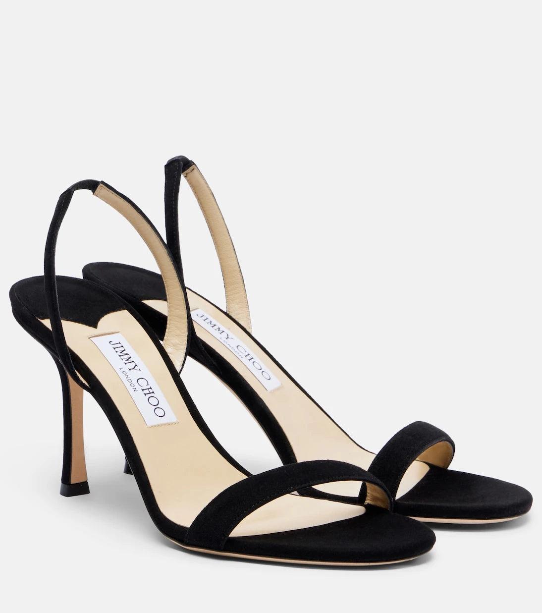 Jimmy Choo - Jenn suede slingback sandals