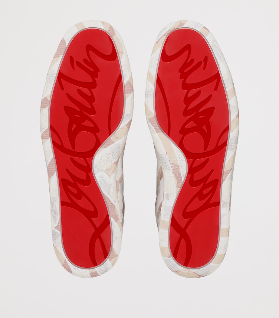 Louis Junior Spikes Canvas Sneakers