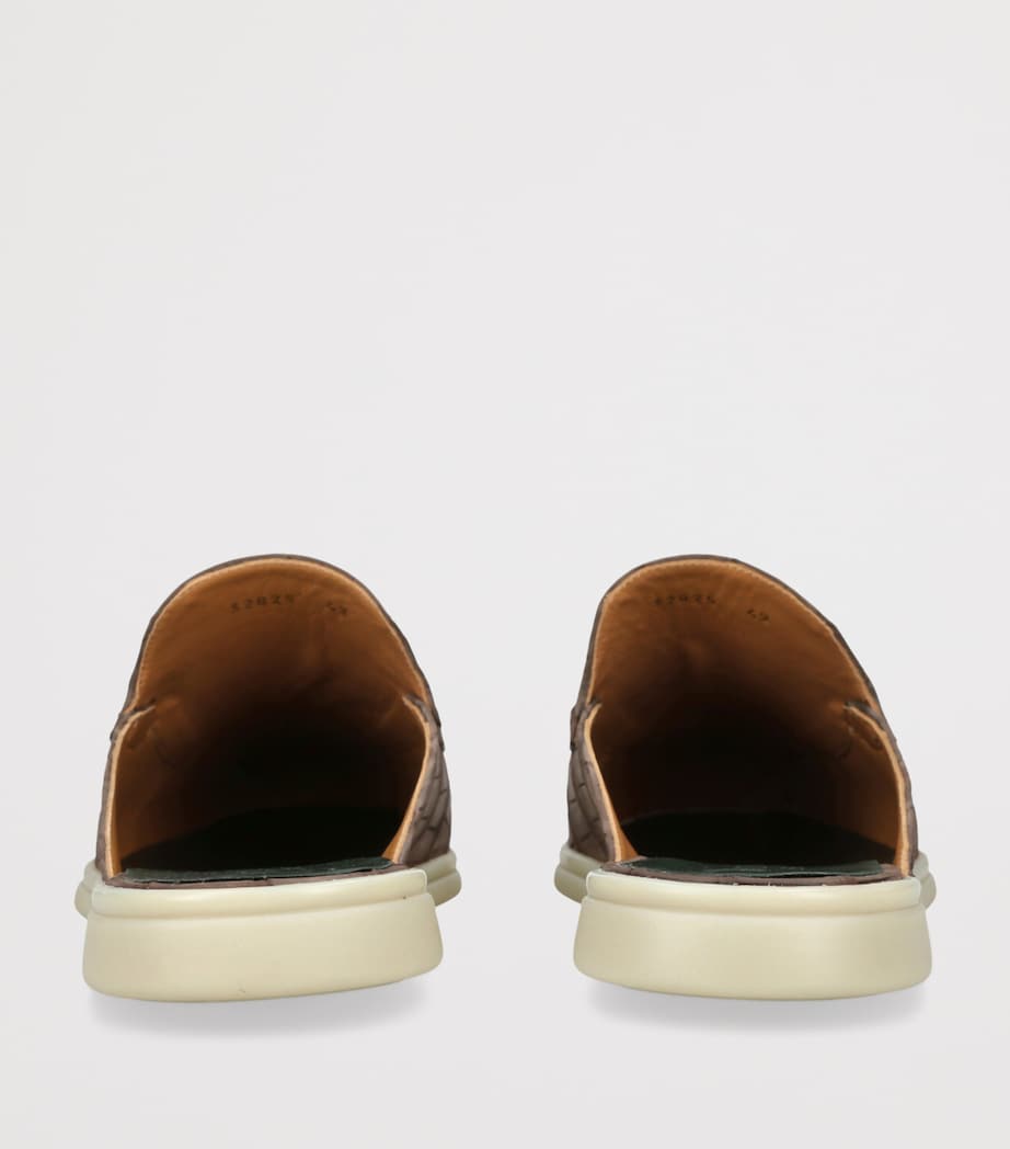 Brotini Alligator Leather Mules