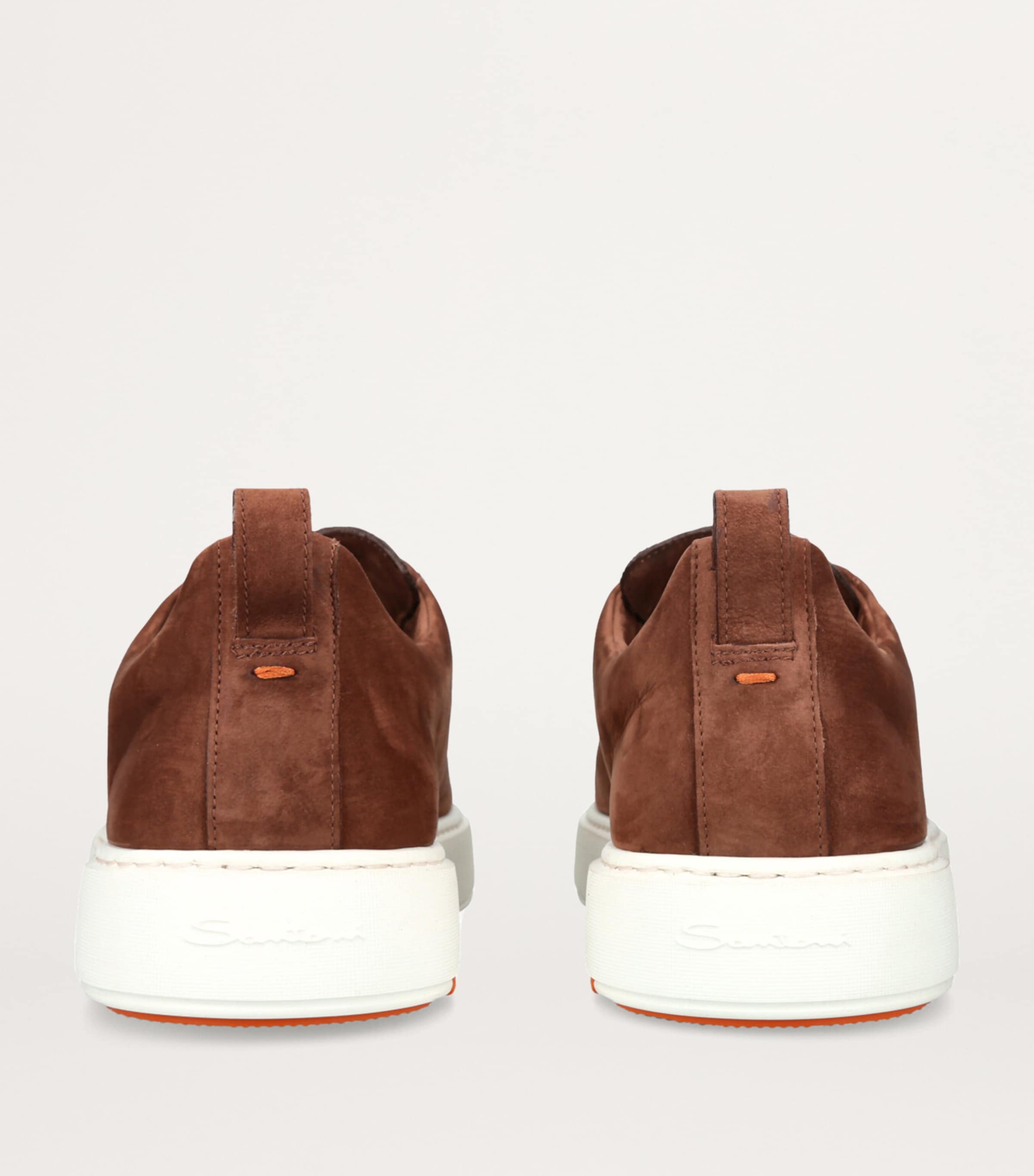 Suede Slip-On Clean Icon Sneakers DARK BROWN
