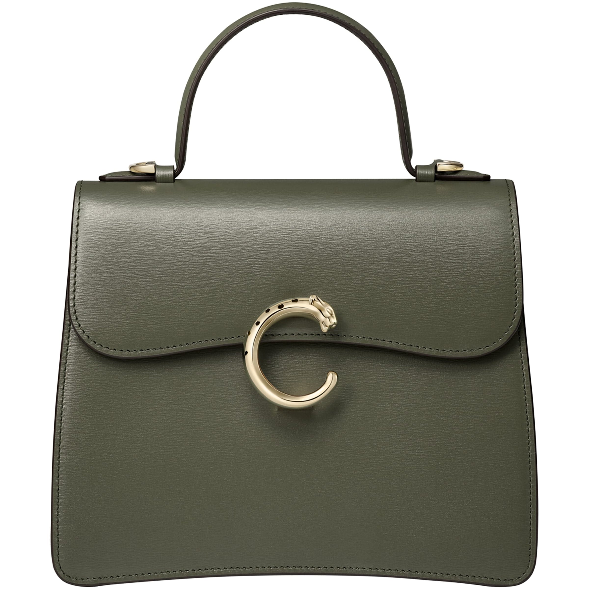 Small Panthère C de Cartier Top-Handle Bag