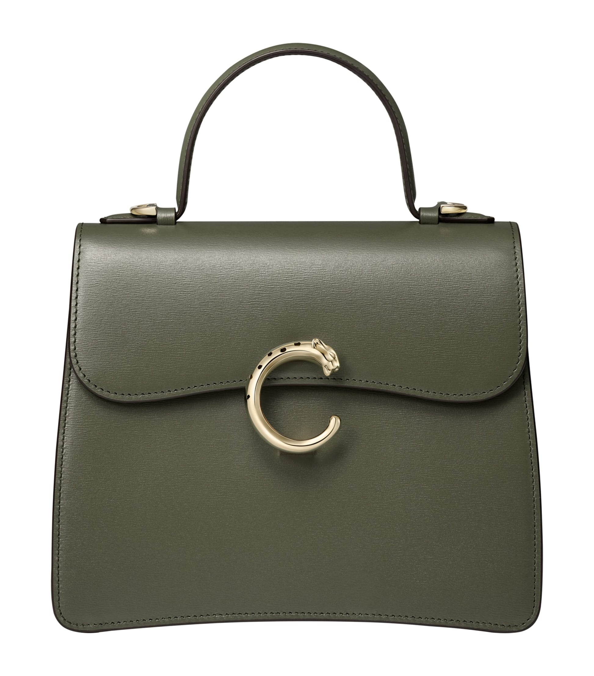 Small Panthère C de Cartier Top-Handle Bag