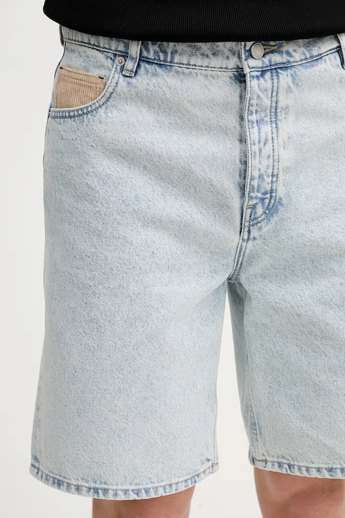 Drôle de Monsieur erkek kısa denim şort