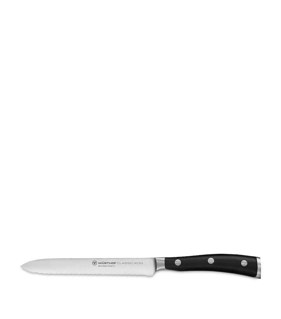 Wusthof Classic Ikon Serrated Utility Knife