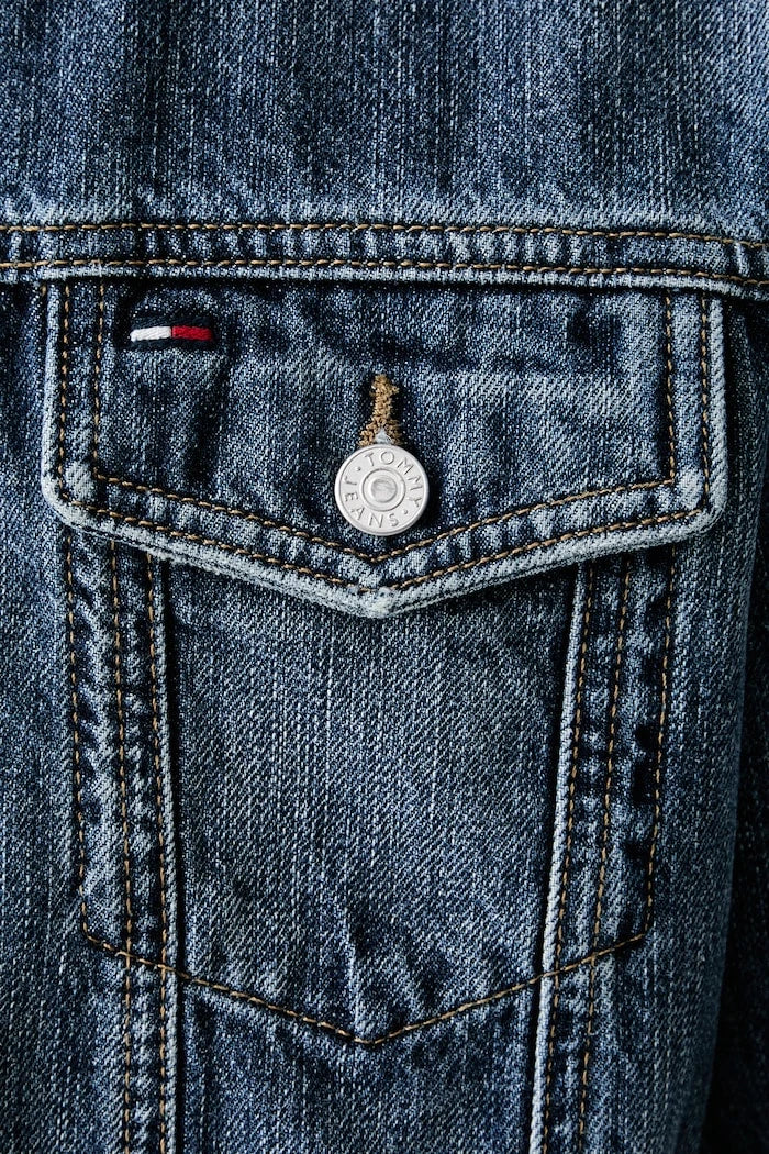 Tommy Jeans erkek denim geçiş ceketi