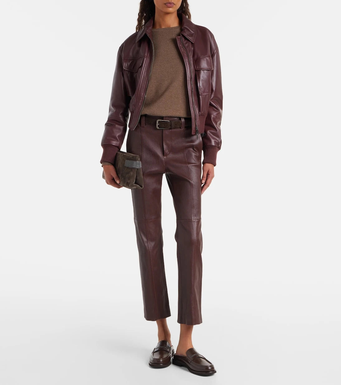 Brunello Cucinelli - Deri pantolon