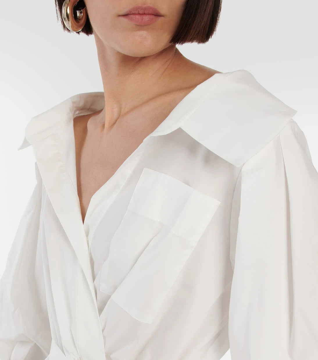 Altuzarra - Lyddy cotton-blend wrap dress