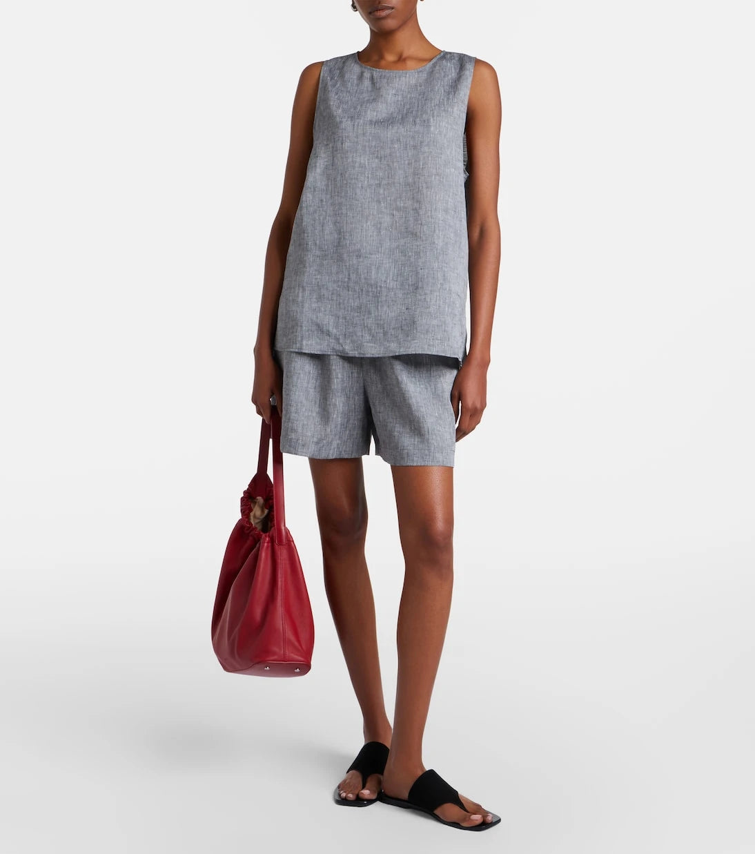 Asceno - Boston linen shorts