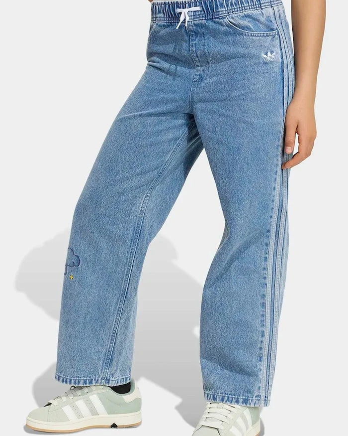 adidas Originals çocuklar için straight kot pantolon
