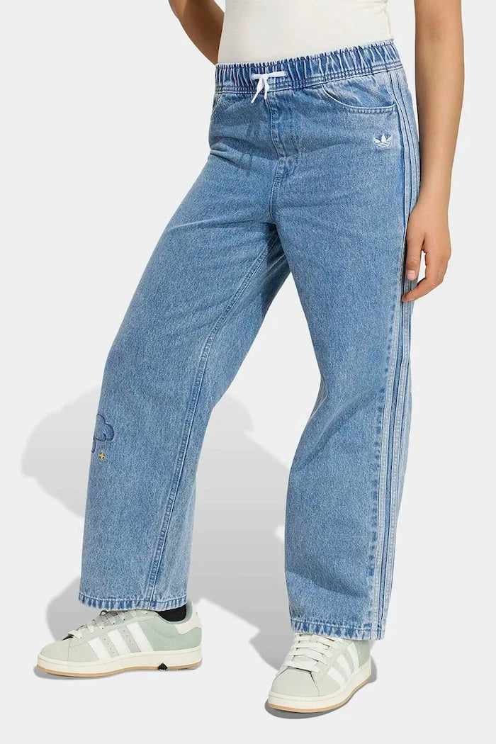 adidas Originals çocuklar için straight kot pantolon