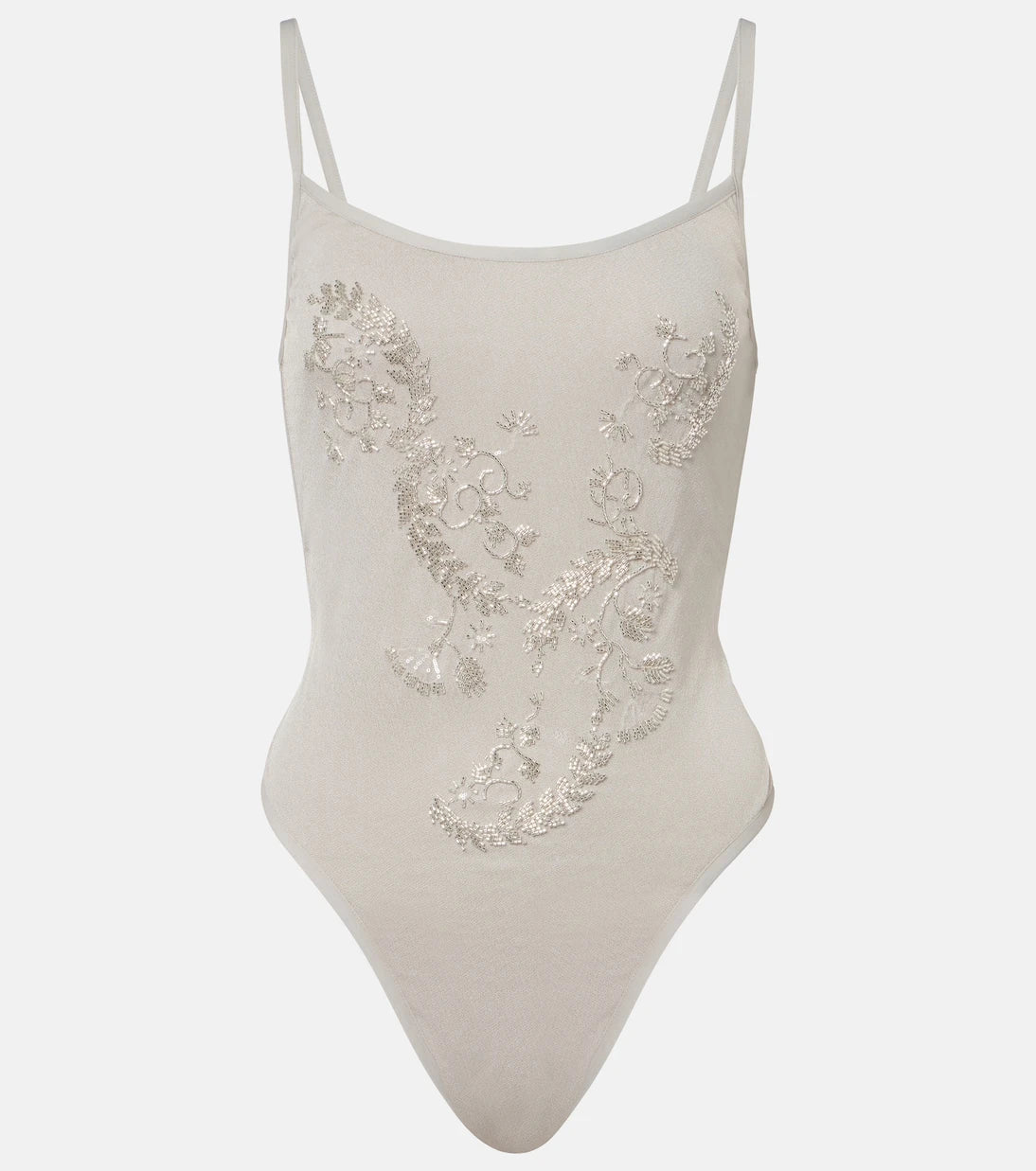 Jacques Wei - Beaded bodysuit