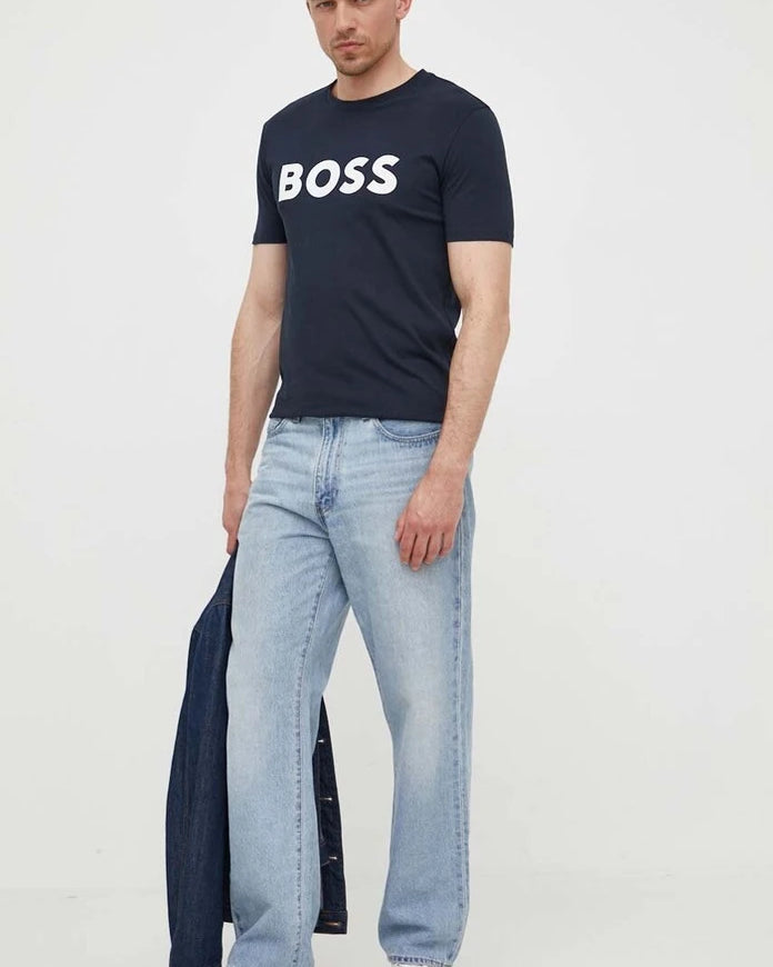 BOSS CASUAL Thinking 1 Pamuklu Tişört