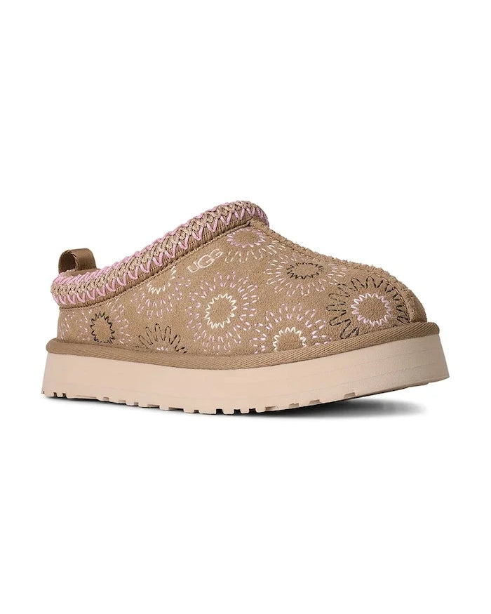 Çocuk Süet Terlik UGG TAZZ SUN STITCH