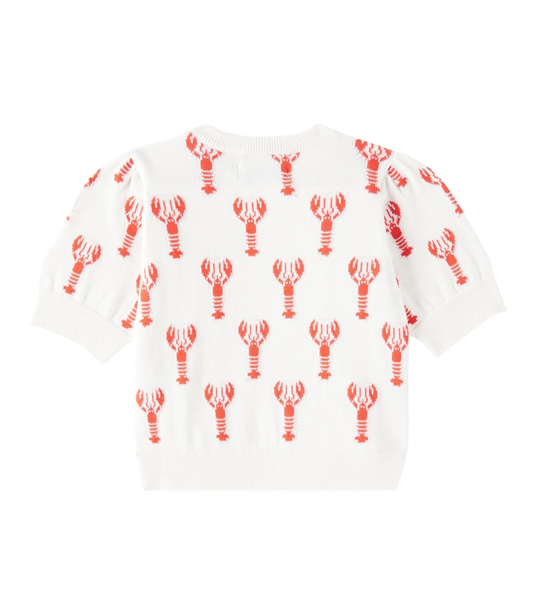 The New Society - Oia intarsia cotton top
