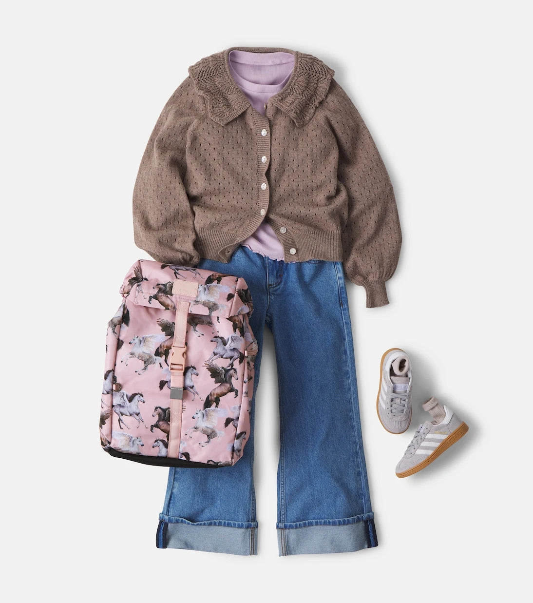 Molo - Glow cotton and wool cardigan