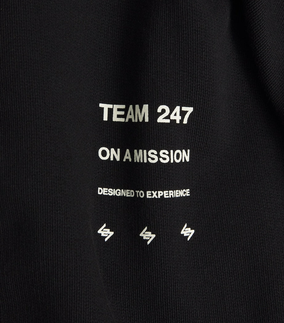 Represent 247 Black Uprising Zip-Up Hoodie