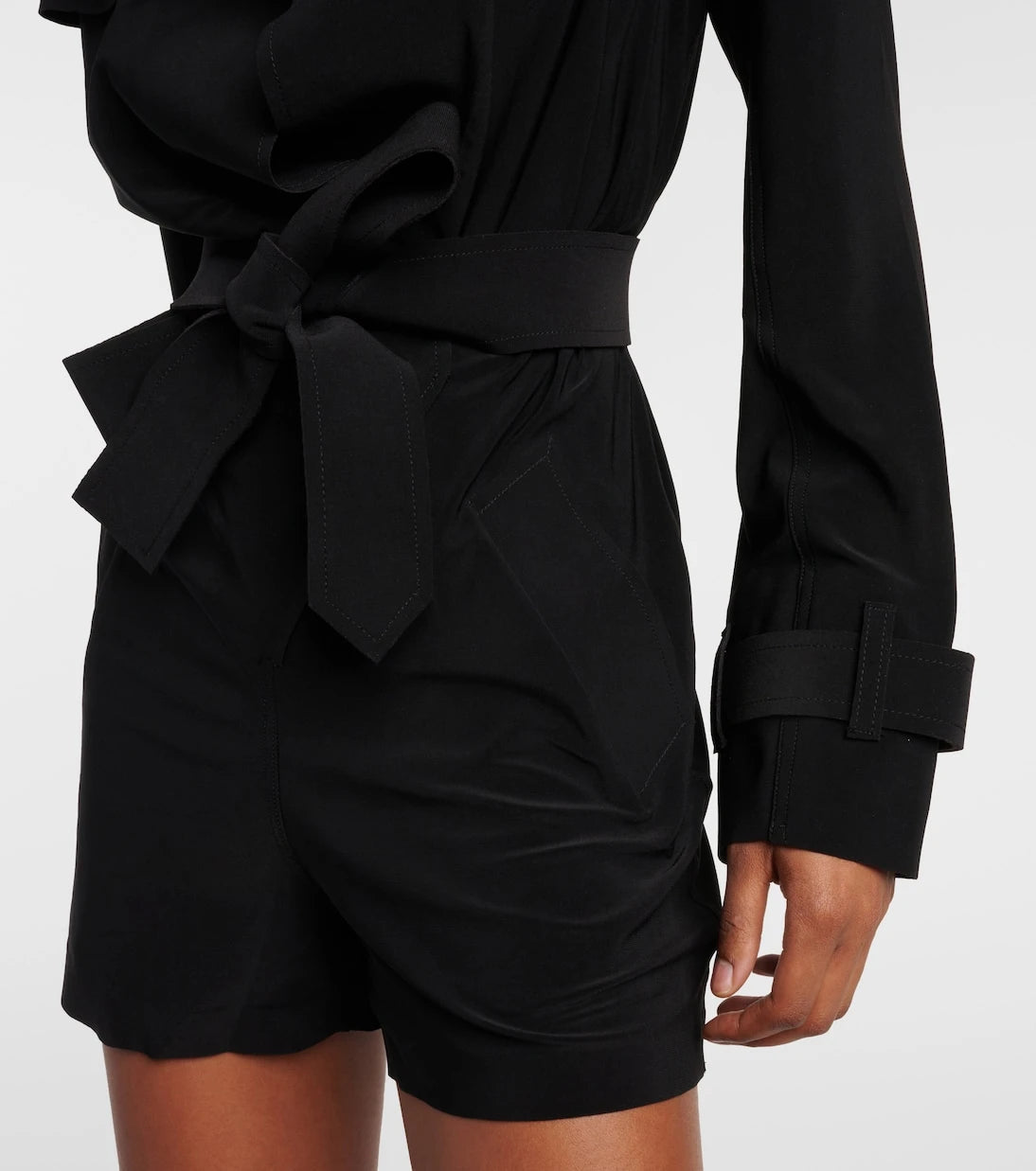 Norma Kamali - Jersey playsuit