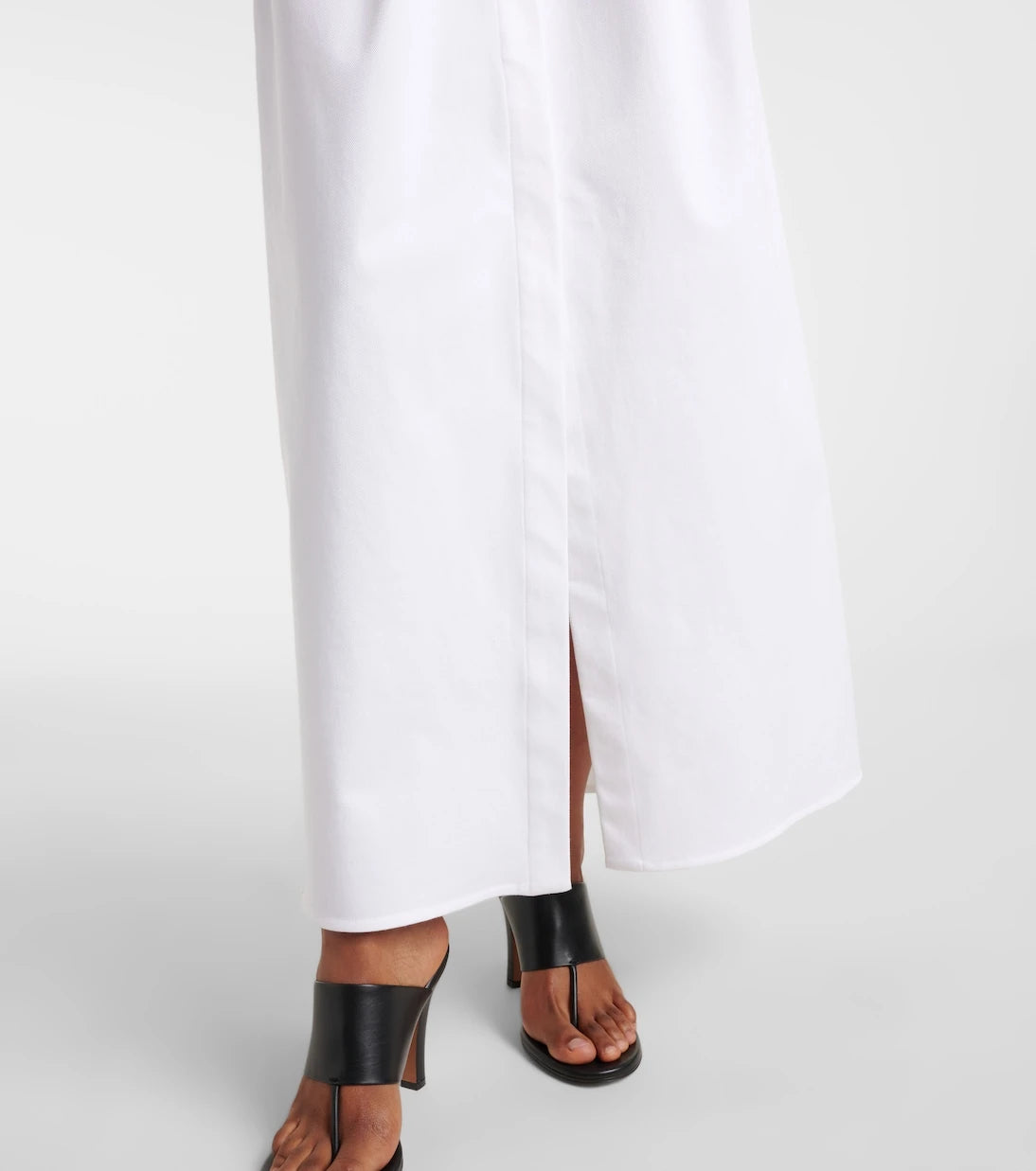 Max Mara - Cotton-blend gabardine maxi skirt