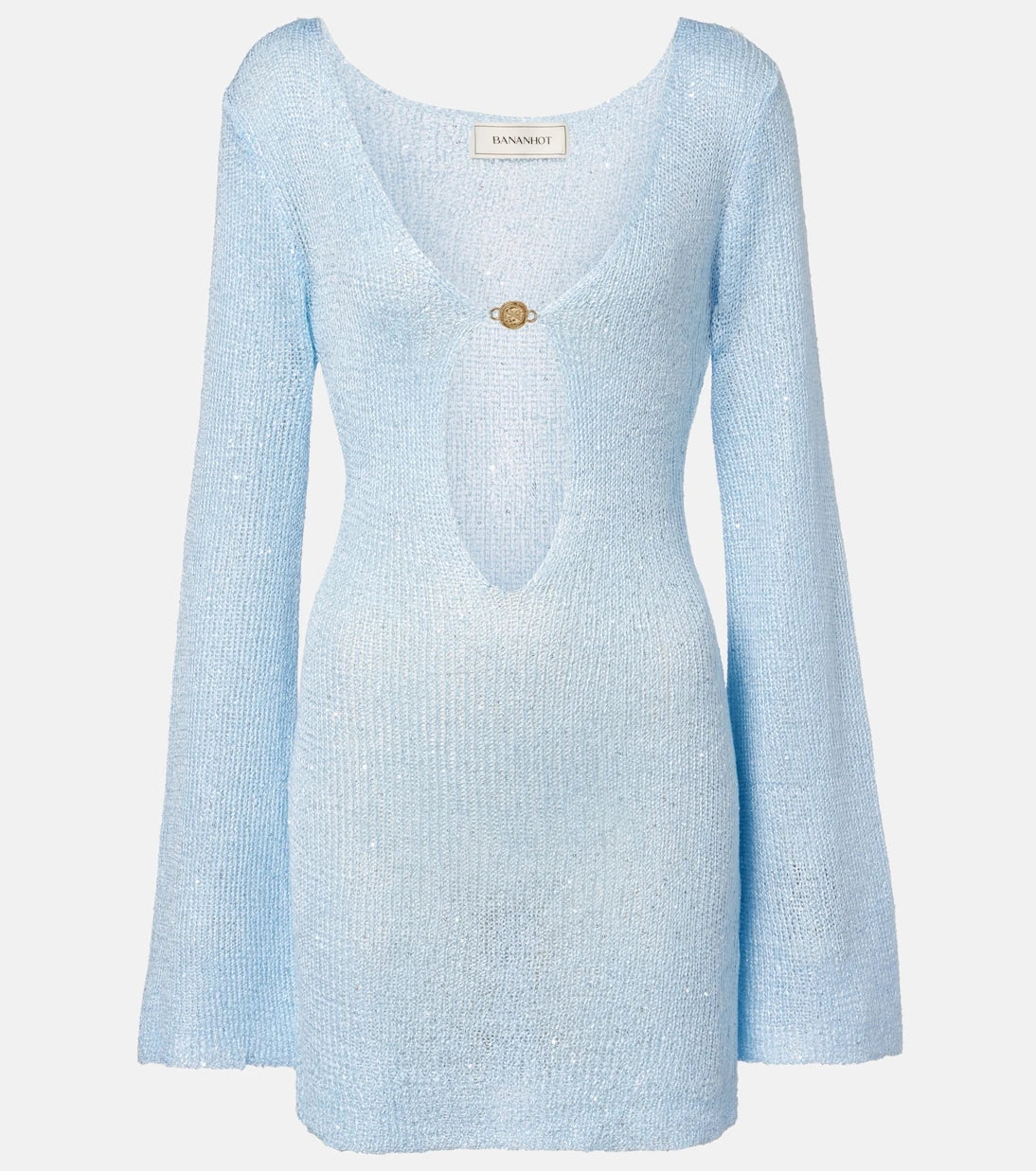 Bananhot - Rey sequined knitted minidress