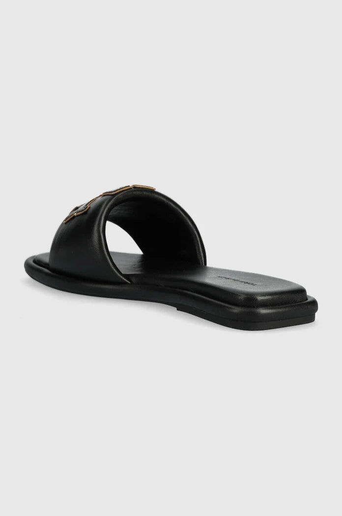 Кожени чехли Tory Burch Double T Sport Slide