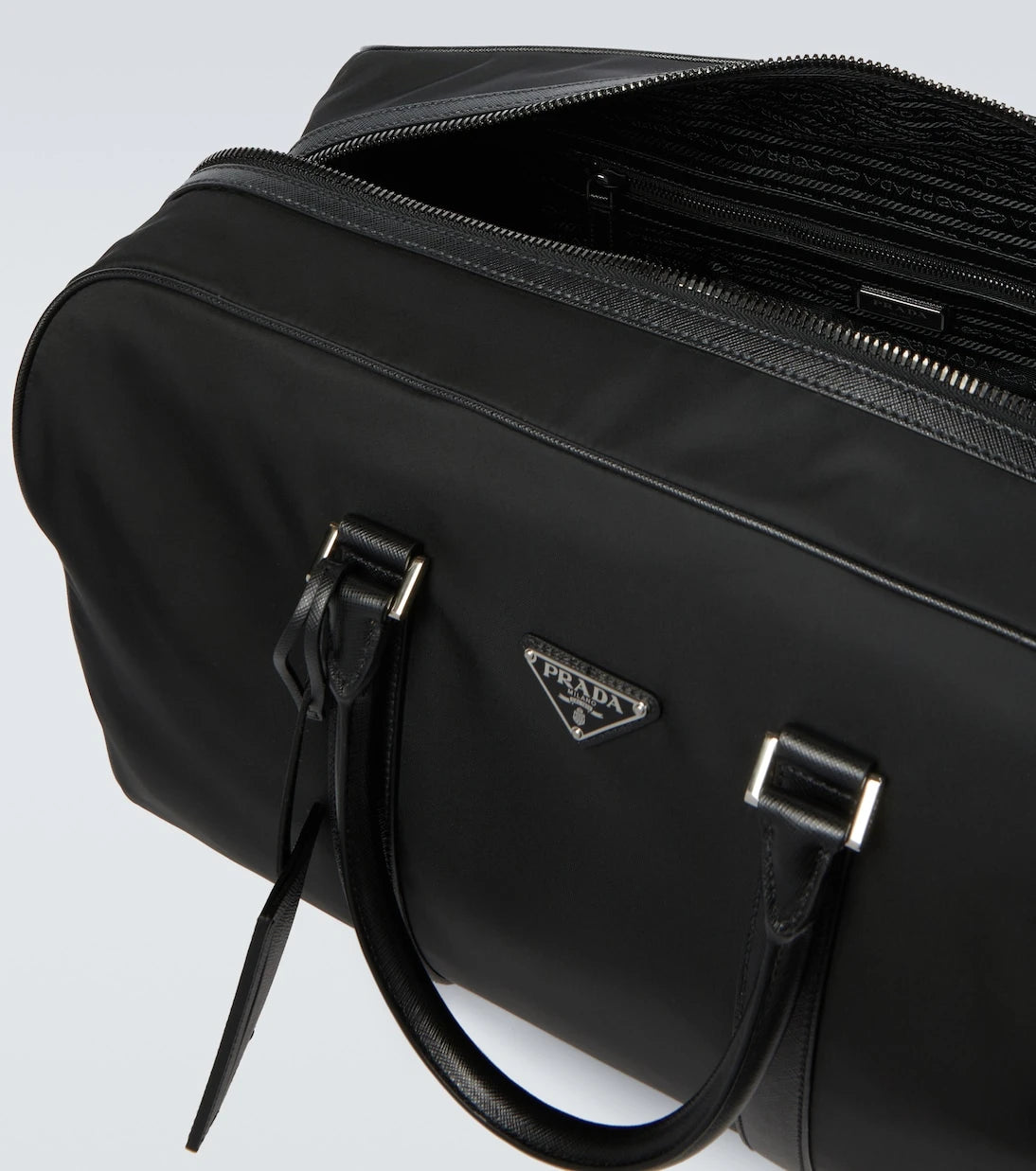 Prada - Re-Nylon and Saffiano leather duffel bag