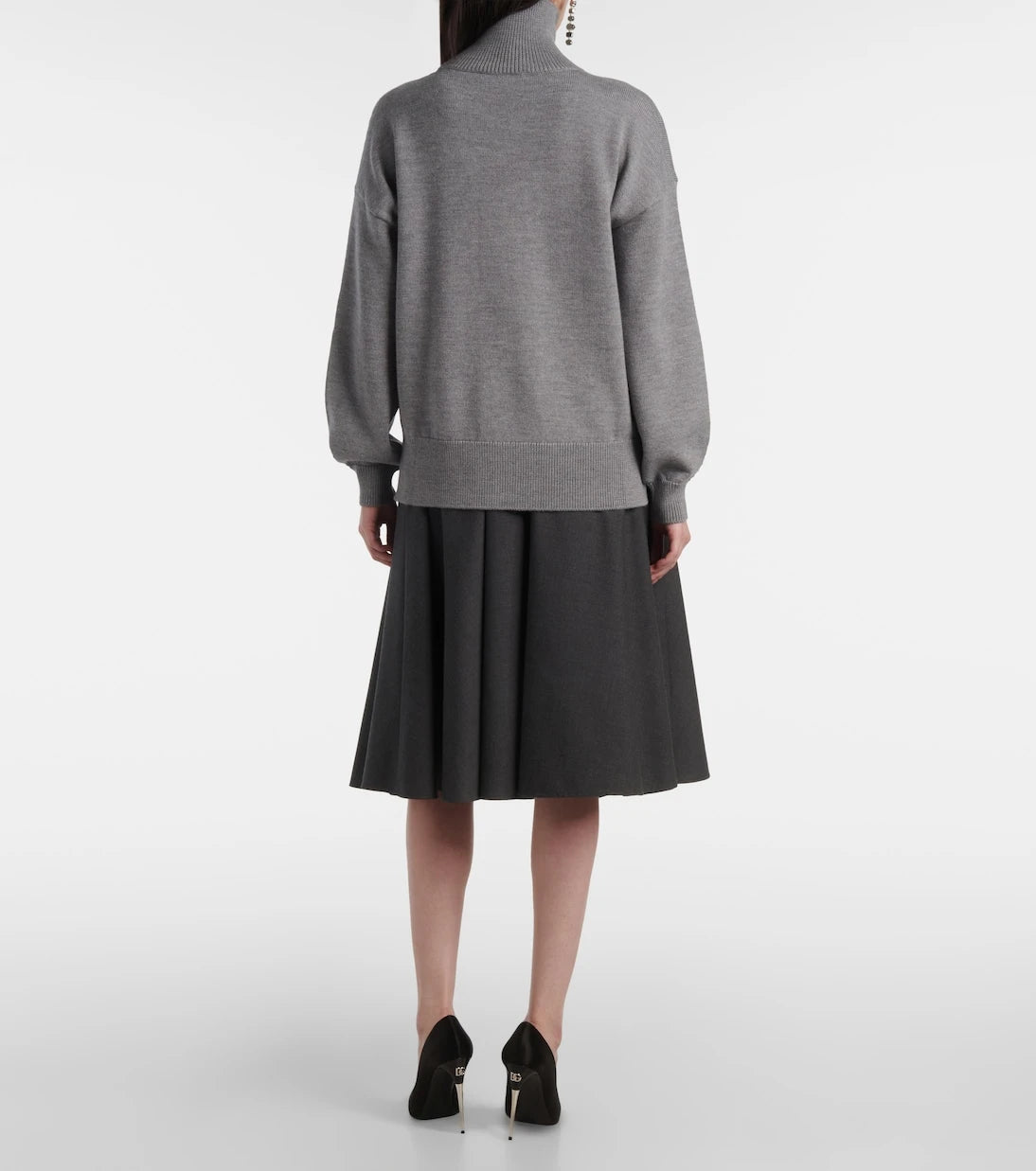 Dolce&Gabbana - Virgin wool turtleneck sweater