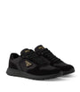 Prada Black Re-Nylon and Suede Prax 2.0 Low-Top Sneakers