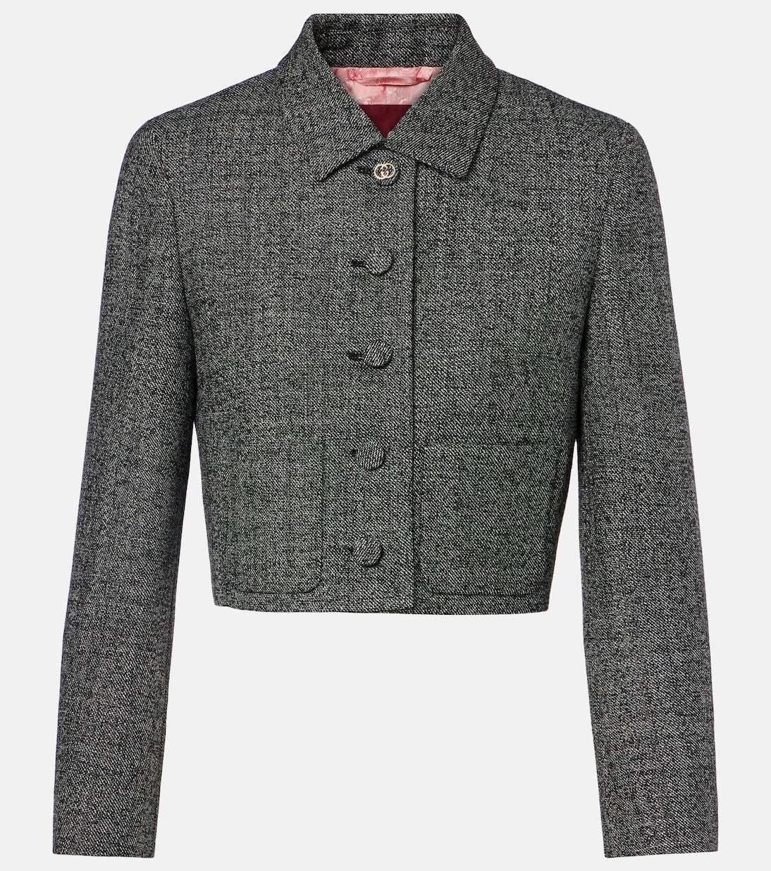 Gucci - Cropped wool jacket