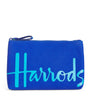 Harrods Small Cotton Logo Pouch