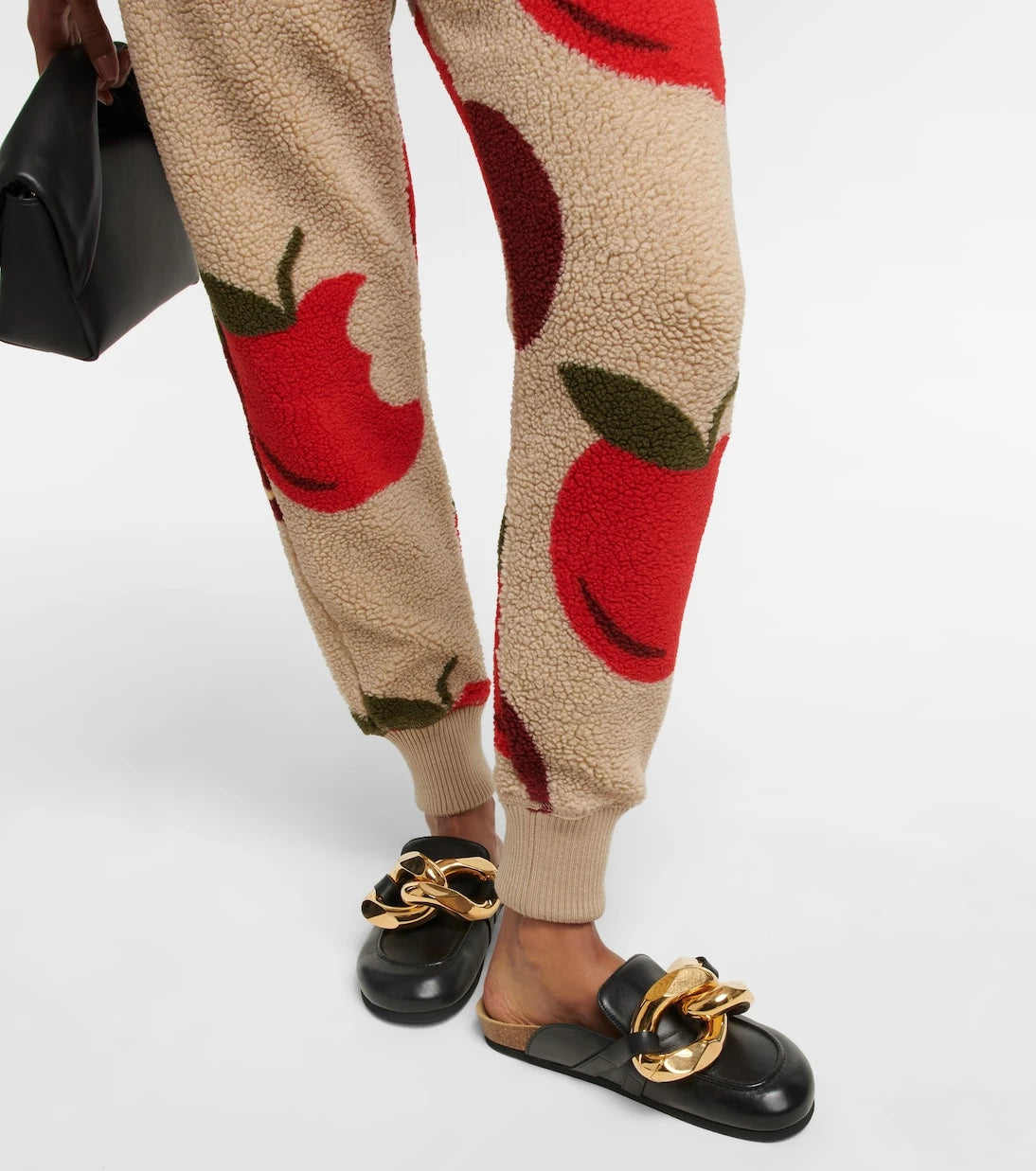 JW Anderson - بنطال رياضي من الصوف المطبوع