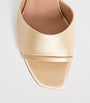 Malone Souliers Metallic Satin Roxanne Mules 70